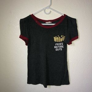 Fries before guys T shirt